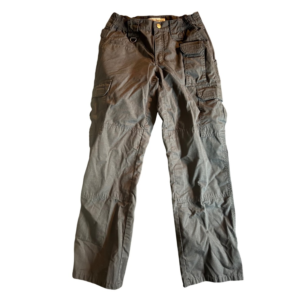 5.11 Tactical Cargo Pants Womens 2 Black Utility Workwear Outdoor 0347
